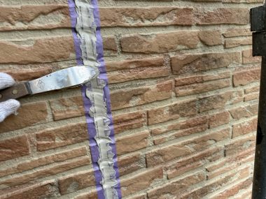 外壁：コーキング