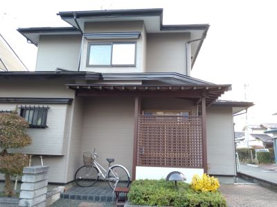 紫波町O様邸屋根・破風・木部補修塗装工事