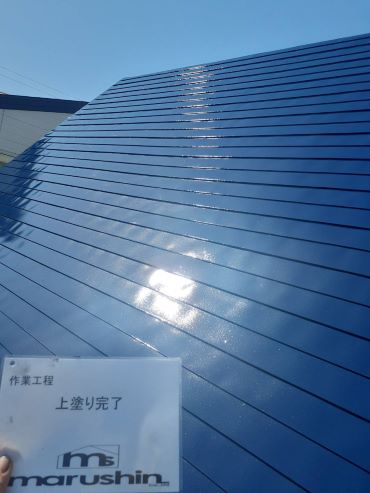 北上市で屋根塗装！