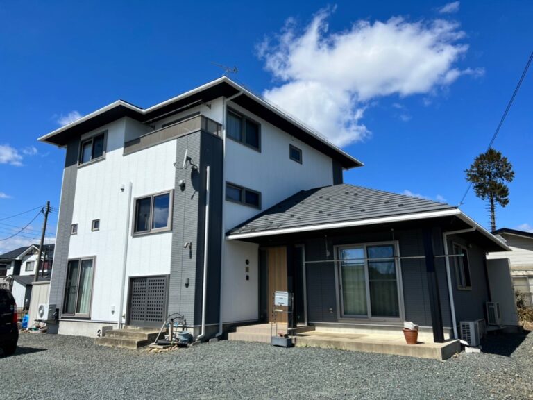 矢巾町　H様邸　屋根・外壁塗装工事