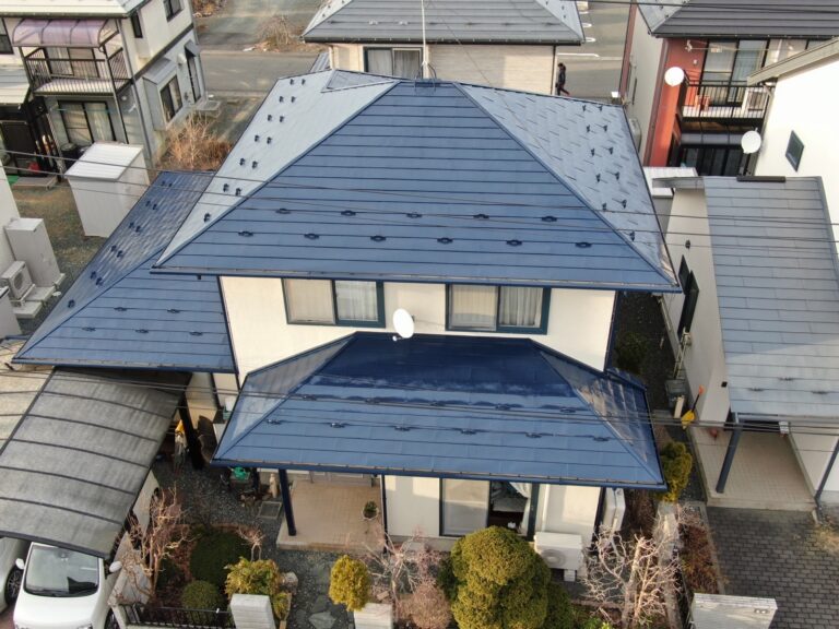 紫波町　K様邸　屋根塗装工事