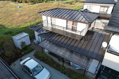 紫波町　K様　屋根塗装工事