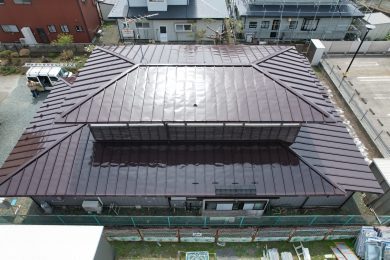 矢巾町　W様邸　屋根塗装工事