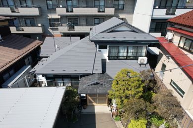 盛岡市　K様邸　屋根塗装工事