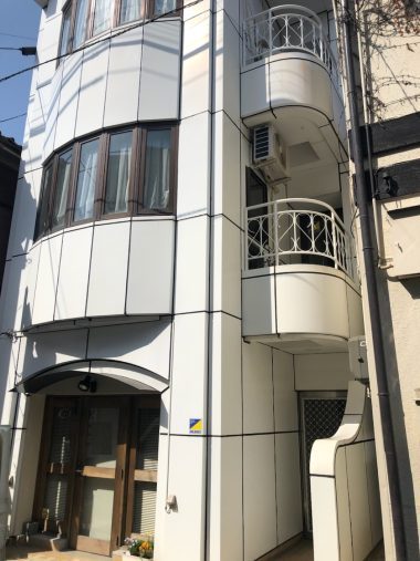 盛岡市　ビル外壁塗装工事
