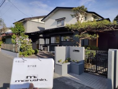 盛岡市K様邸　屋根外壁塗装工事