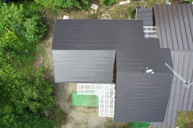 盛岡市　H様邸　屋根塗装・テラス屋根葺き替え工事