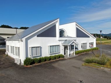 奥州市　Ｋ様社屋　屋根・外壁塗装工事
