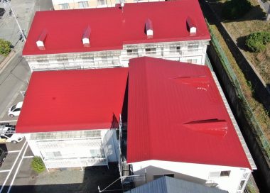 盛岡市　Ｓ様所有アパート　屋根塗装工事