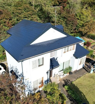 盛岡市　Ｓ様邸　屋根塗装・外壁補修工事