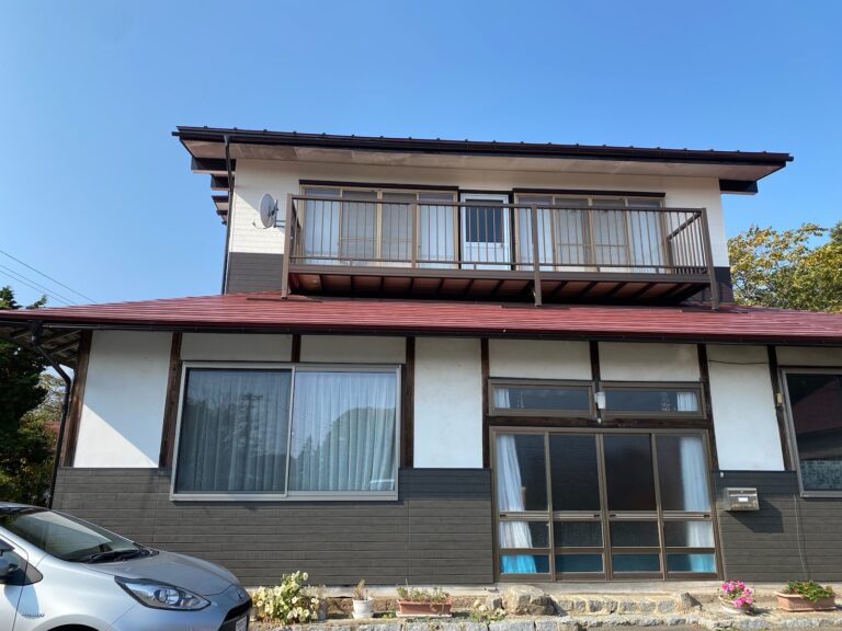 紫波町　Ｋ様邸　２階外壁カバー工法工事