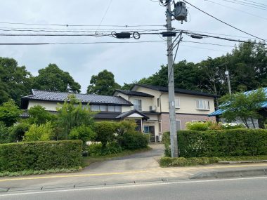 花巻市　Ｓ様邸　屋根外壁塗装その他工事