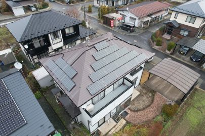 紫波町　T様邸　屋根葺き替え・ソーラーパネル架台交換工事