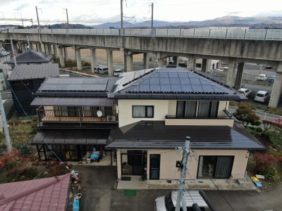 紫波郡　A様邸　屋根・外壁塗装工事