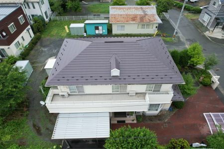 盛岡市　A様邸　外壁塗装工事