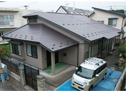 紫波郡　M様邸　屋根カバー工法工事