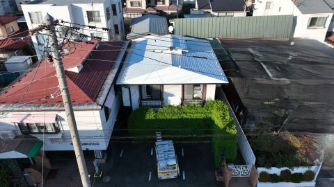盛岡市　K様邸　屋根カバー工法・雨樋交換工事