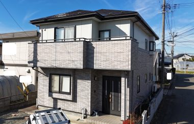 盛岡市　S様　貸家母屋・小屋屋根塗装工事