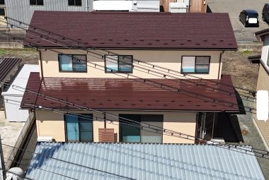 北上市　M様　屋根・外壁塗装工事