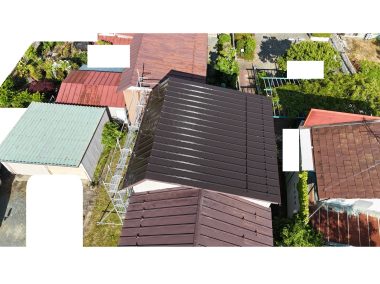 紫波郡　I様　屋根・物置外壁塗装工事
