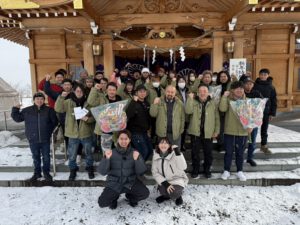 毎年恒例！　新年安全・商売繁盛祈願！！