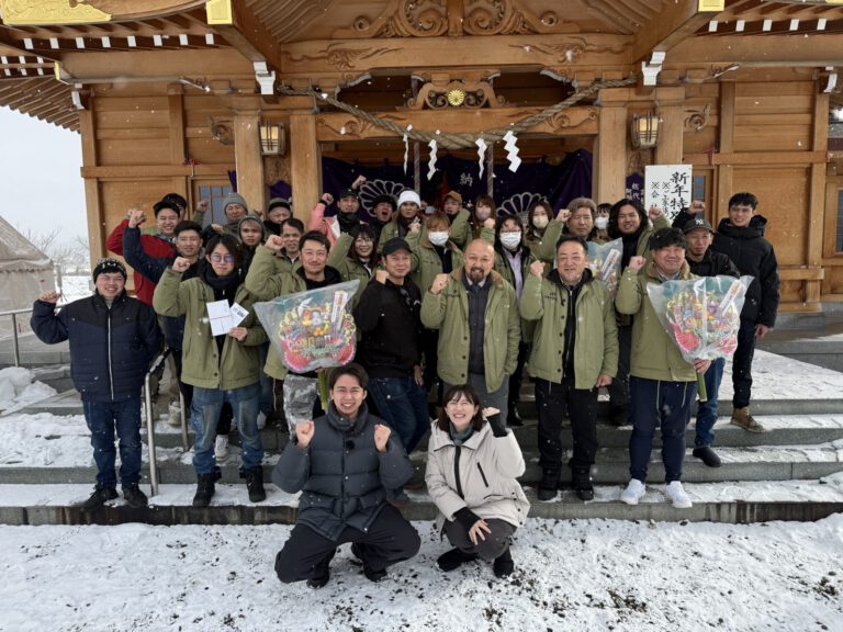 毎年恒例！　新年安全・商売繁盛祈願！！