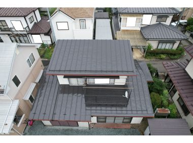 盛岡市　A様　ご実家屋根塗装工事