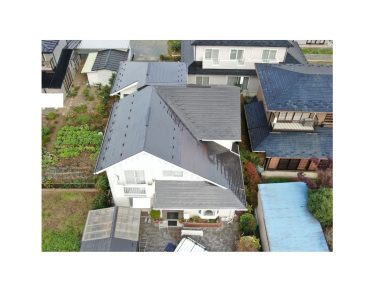 奥州市　S様　屋根塗装・トップライト部分鈑金塞ぎ工事