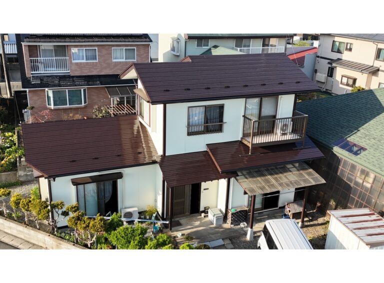 花巻市　S様邸　屋根・外壁塗装工事