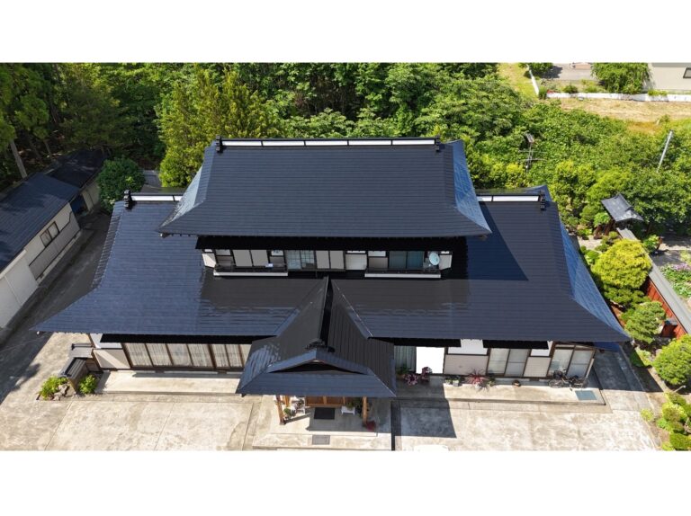 北上市　T様邸　屋根塗装工事