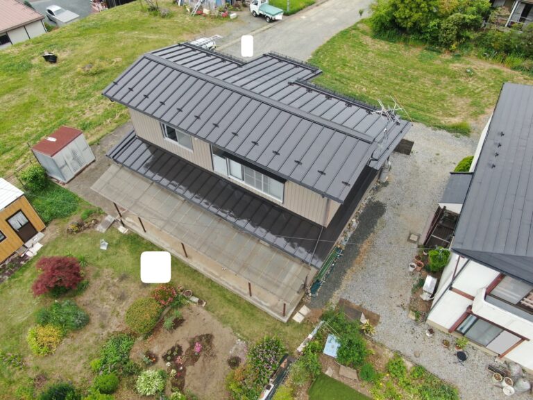 紫波郡　A様邸　屋根塗装工事